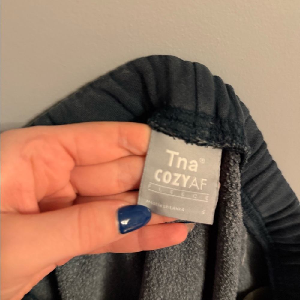 TNA CozyAF Pants in Navy